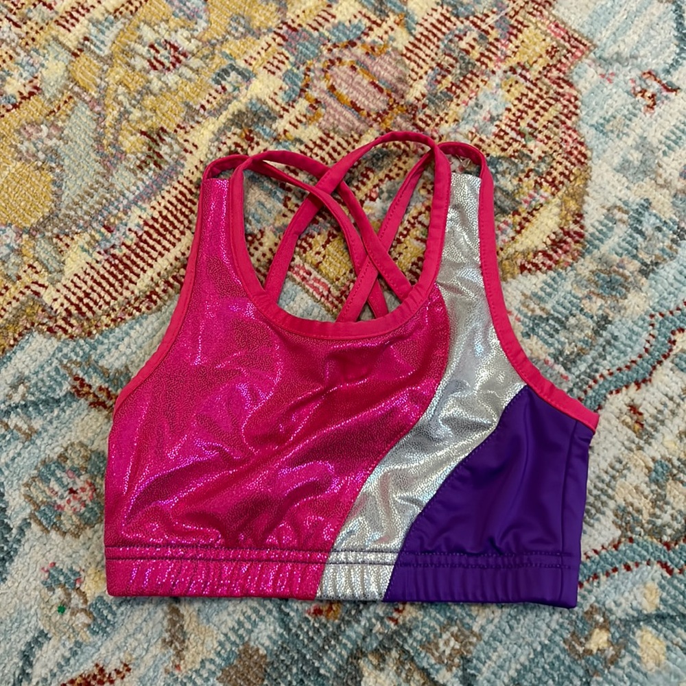 Danskin Now NWOT Girls Gymnastic Dance top